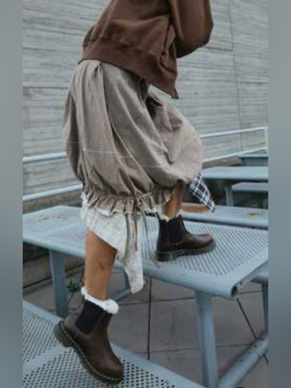 Dr. Martens Brown Ankle Boots